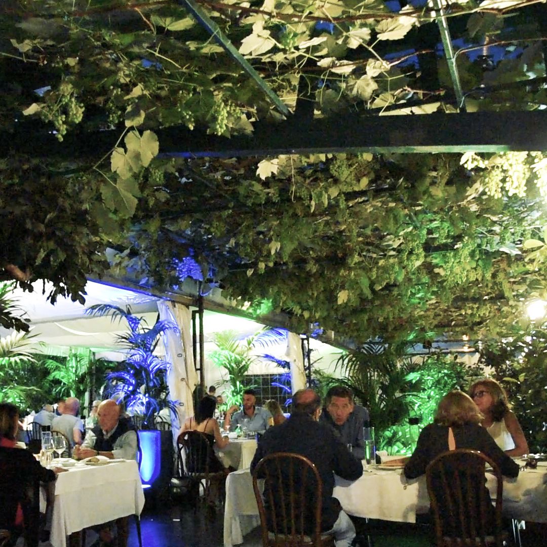 dehor estivo del ristorante da dino torino