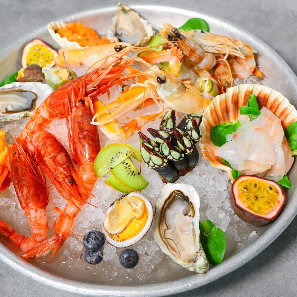 Crudité di mare - Pranzo di Ferragosto a Torino al Ristorante Da Dino