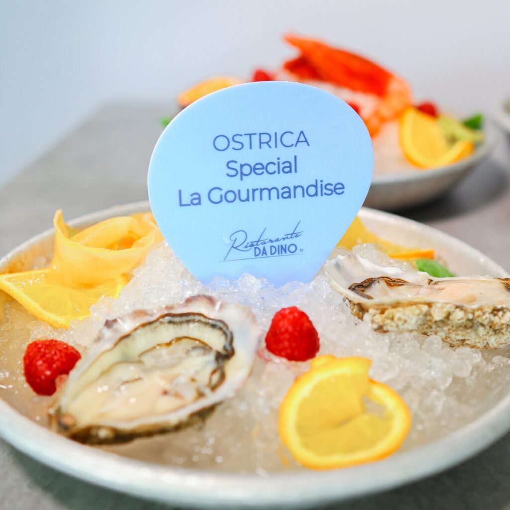 Ostrica Special La Gourmandise - Pranzo di Ferragosto a Torino al Ristorante Da Dino