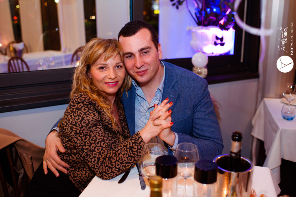 clienti del ristorante da dino a San Valentino