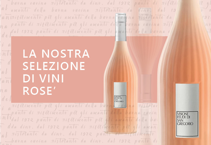 Banner la nostra selezione di vini rosè