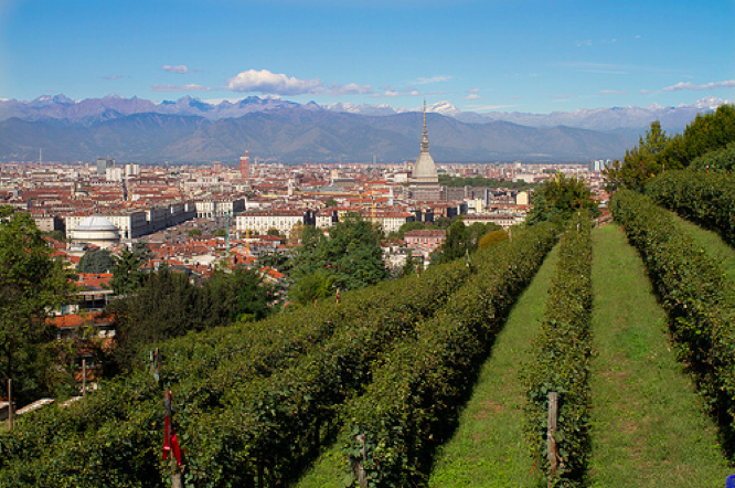 Torino vista dall'alto