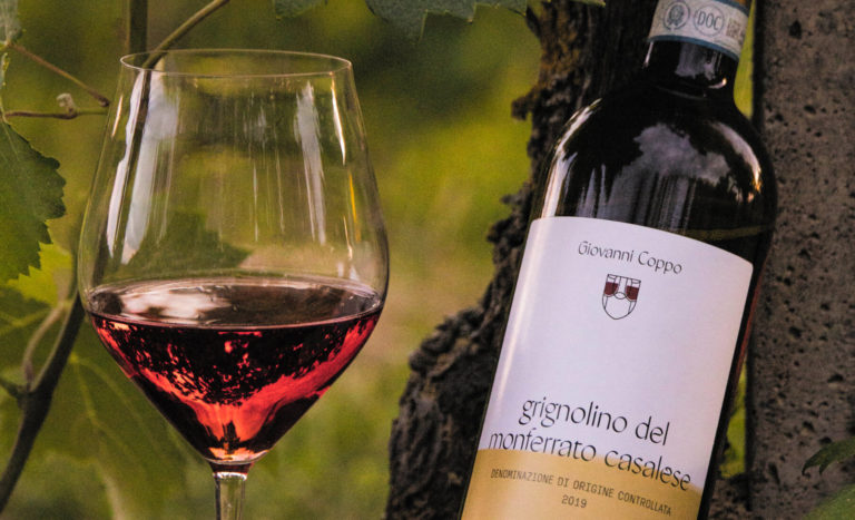 Etichetta di vino: grignolino del monferrato casalese