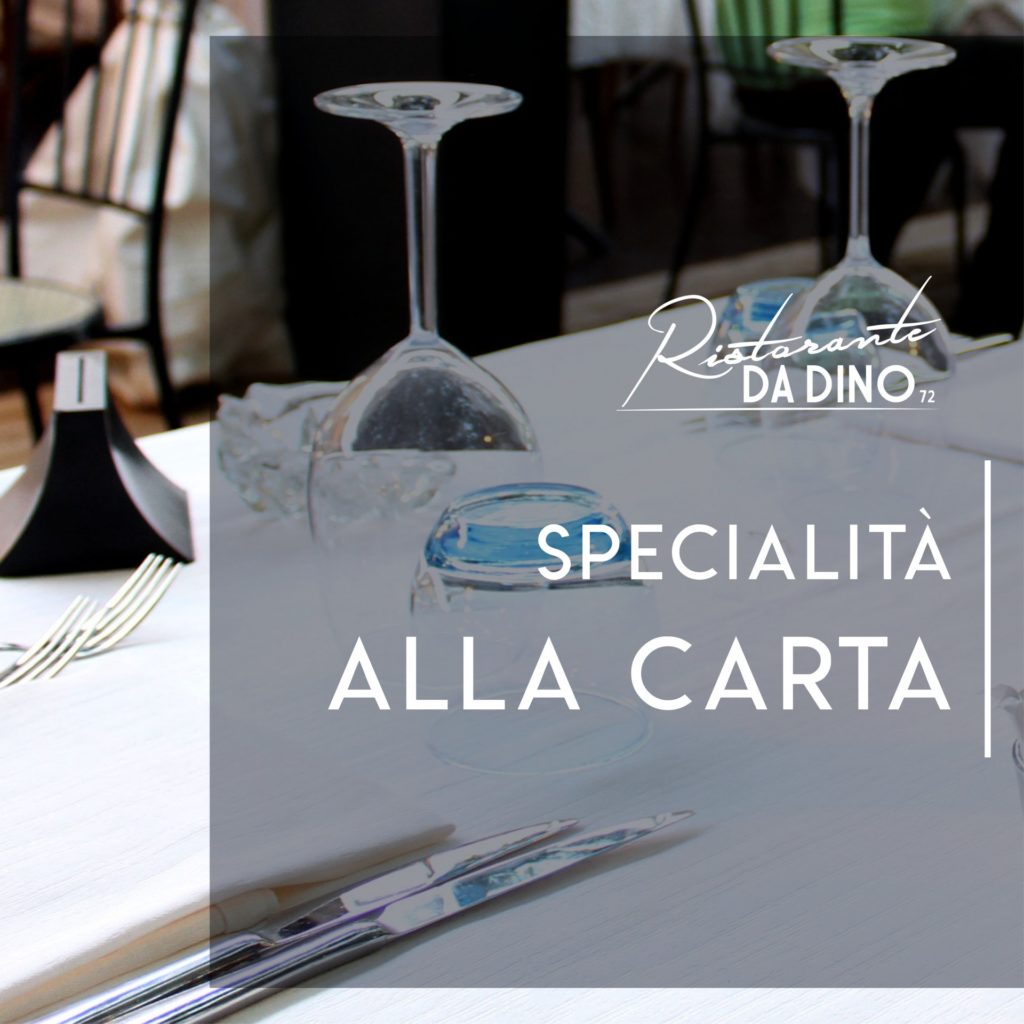 Quadrotto specialità alla carta