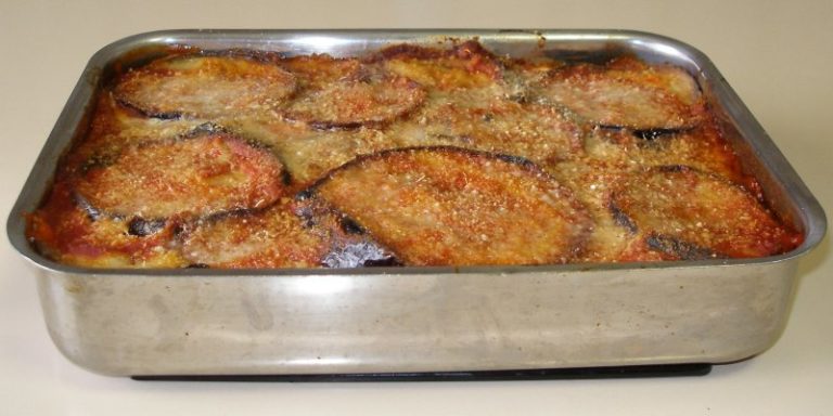 Teglia di melanzane alla parmigiana