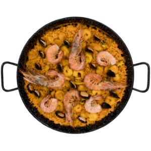 Paella di pesce ristorante torino