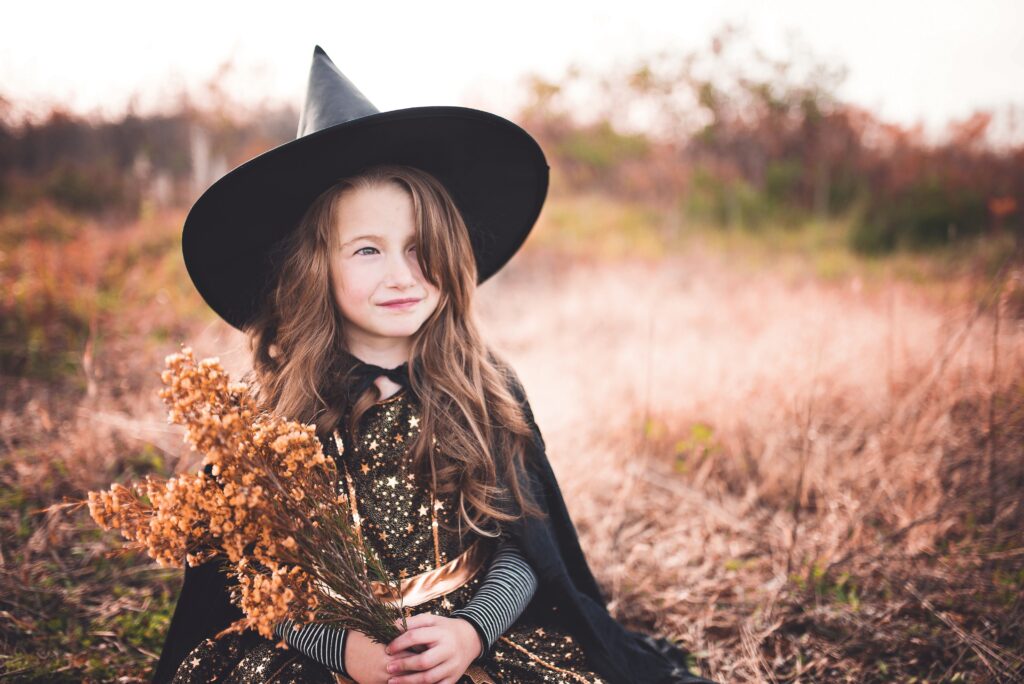 Foto bambina halloween