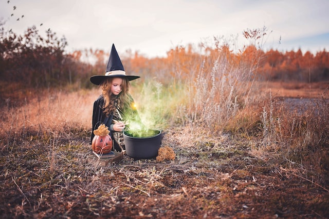 Festa di halloween Bambina pozione