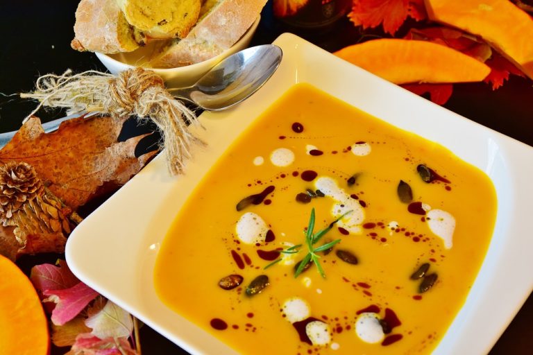 Vellutata di zucca - Pranzi e cene autunnali al ristorante Da Dino