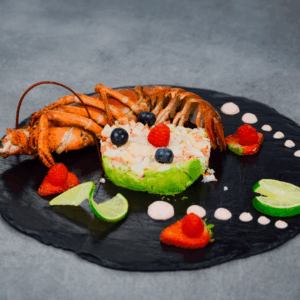 Insalata di astice con avocado - Da Dino il migliore ristorante di pesce a Torino