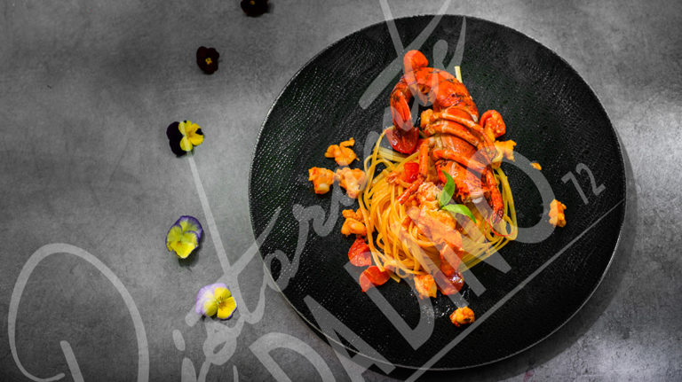 spaghetto con astice