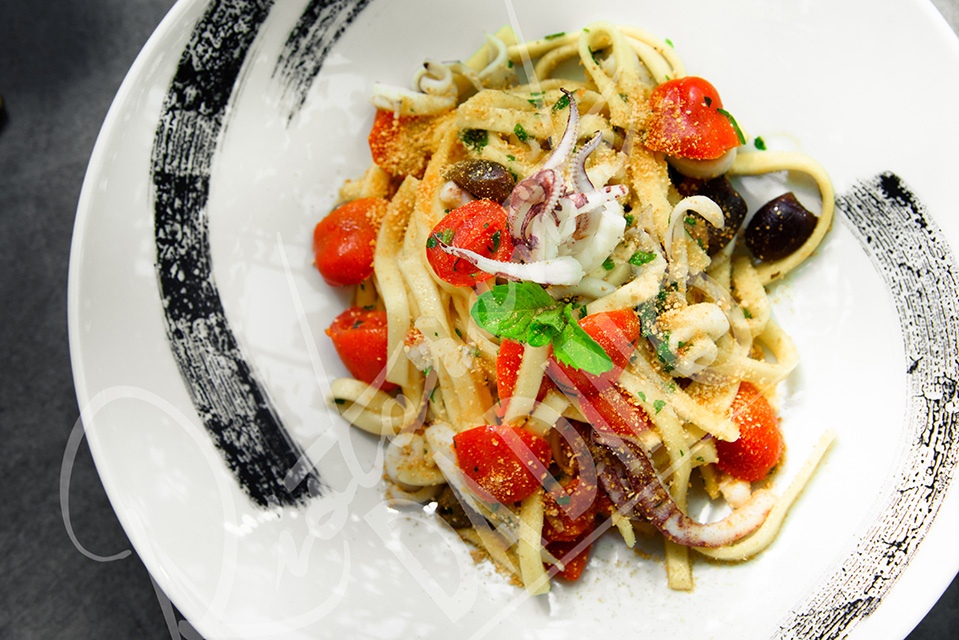 Spaghetto con totani