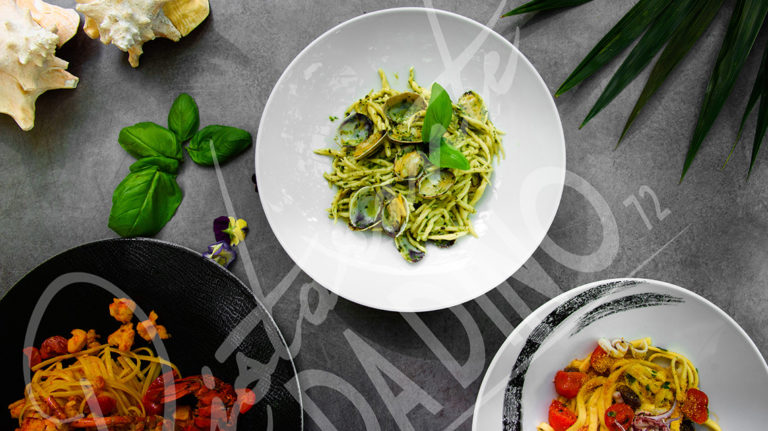 trofie al pesto e vongole